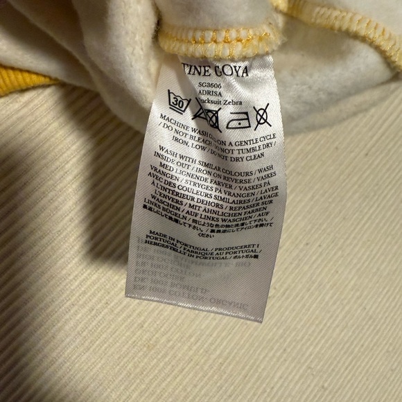 STINE GOYA Yellow and White Patterned Hoodie - Picture 4 of 8